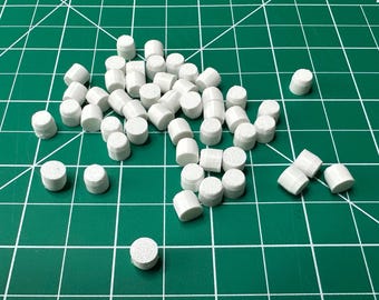 PVC Deck Trim Screw Plugs (White)