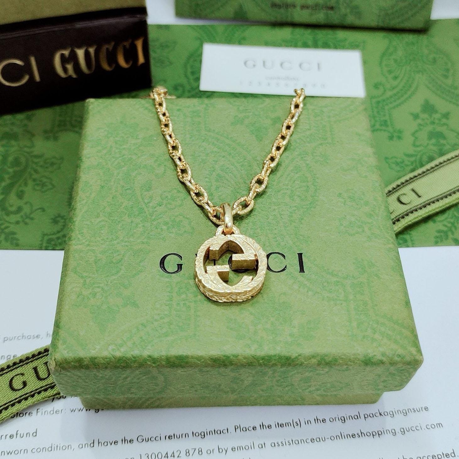 925 silver electroplated 18K gold women's necklace, high quality designer necklace, birthday gift for wife