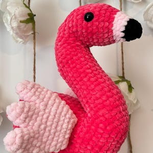Crochet Flamingo Plush
