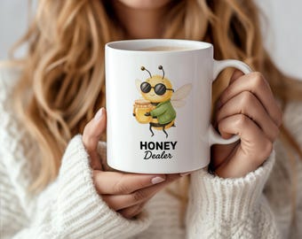 Bee Lover Mug, Gift for Beekeepers and Honey Fans, Bee Gift Idea, Beekeeper Gift For Women And Men, ceramic mug 11oz