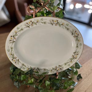 Royal Doulton Clairmont Oval Serving Platter, England, Fine Bone China