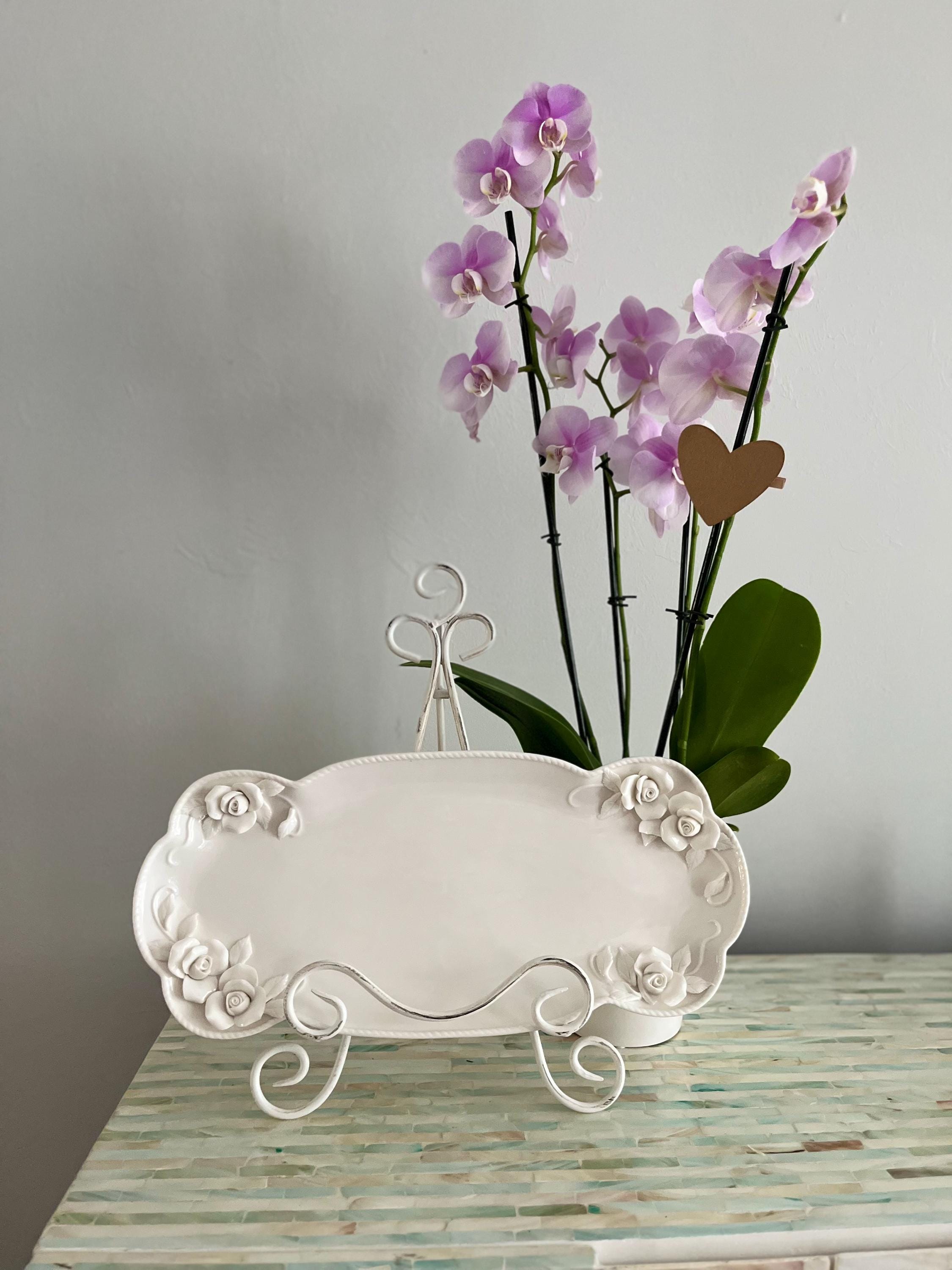 Vintage Rose Platter - Etsy Canada