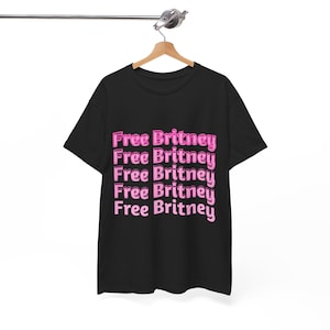 Free Britney Shirt | Pop Culture Graphic Tee |Leave Britney Alone Y2K, Hip-Hop T-Shirt | #freebritney Protest Shirt for Women