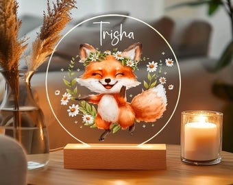 Baby Girl Gift, Personalized Night Light for Kids, Custom Night Light, Infant Gift, Personalized Lamp, Name Night Light