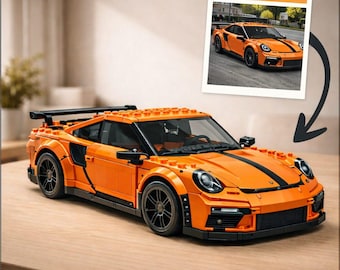 Custom Brick Figures: Personalized Couple Figurine, Unique Collector Toy