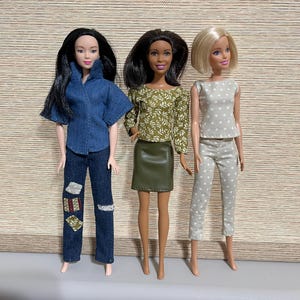 Doll Outfit Set: Classy Sporty Trendy Clothes for 11.5&quot; Dolls