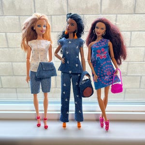 Doll Clothes: 3-Outfit Casual Fashion Wardrobe for 11.5&quot; Dolls