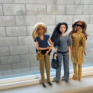 Doll Outfit Set for 11.5 inch Dolls: Classy, Sporty, Trendy