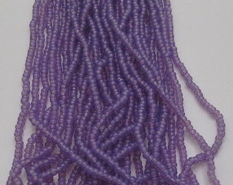 Lavender Translucent Glass Seed Beads