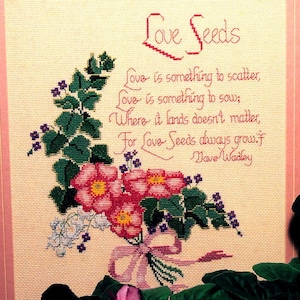 Expressions of Love Counted Cross Stitch Pattern by Gail and Ken Brown - Faith-based designs