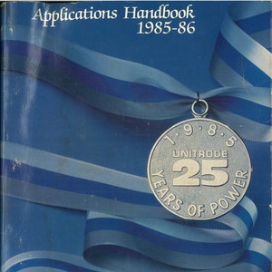 Applications Handbook - Unitrode - 1985 Power Supply Reference Vintage Book