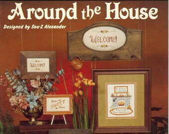 Around the House counted cross stitch pattern