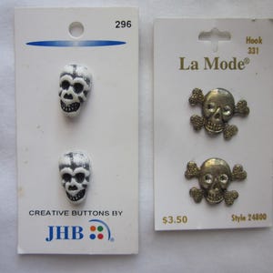 Skull Buttons