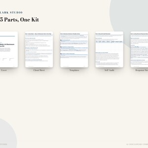 Etsy AI Disclosure Compliance Kit | Seller Policy Cheat Sheet & 8 Disclosure Templates | Instant Download PDF image 5