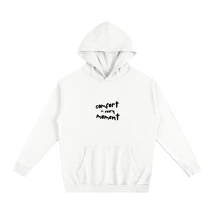 Comfort In Every Moment Scribble Hoodie