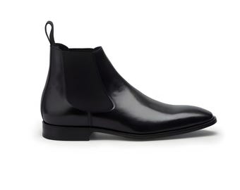 Botas Chelsea de piel hechas a mano: botines unisex sin cordones