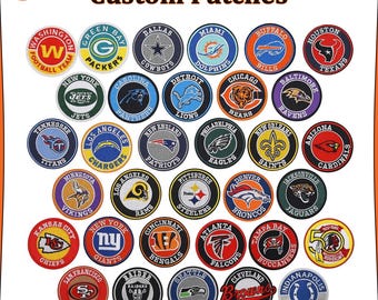 Apliques bordados personalizados: Apliques termocolantes com base em velcro.