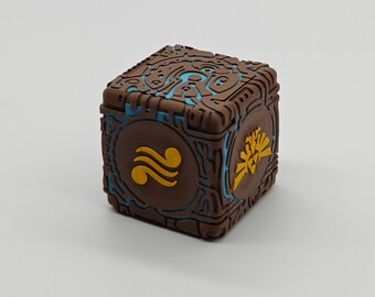 Sheikah Cube – Zelda Game Holder Inspired by "Breath of the Wild"