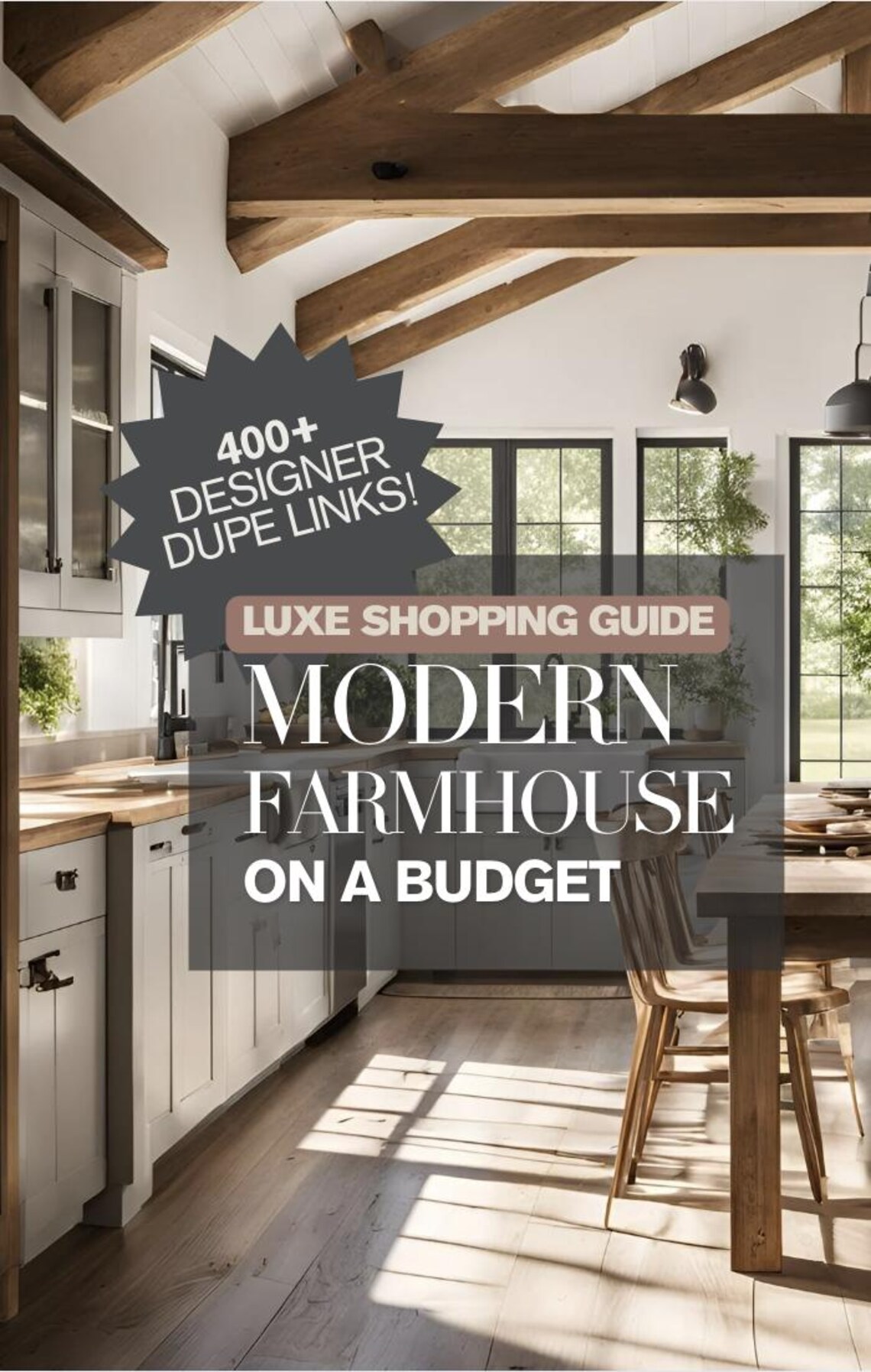 Stunning Rustic Modern Decor Inspiration For Outdoors image