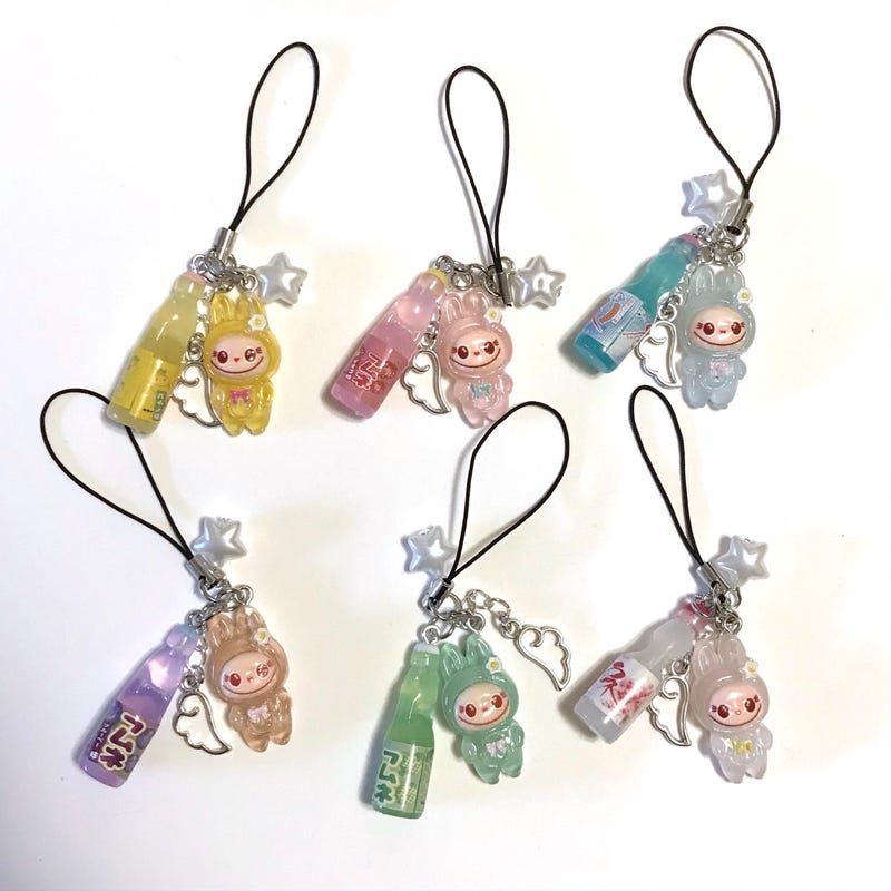 Labubu Phone Charm Etsy