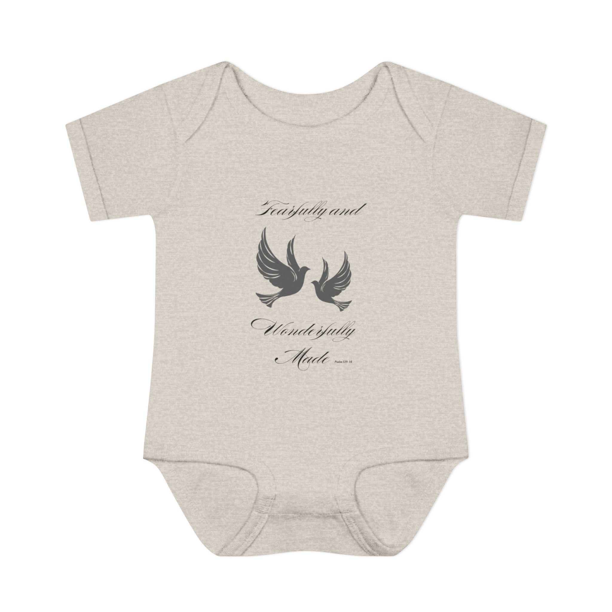 Fearfully and Wonderfully Made Baby Onesie