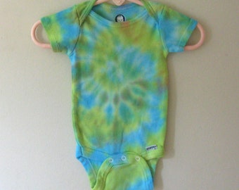 Tie Dyed Onesie Baby Newborn 0-3 months Onesy