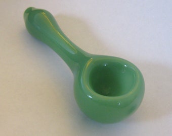 Glass Pipe Jade Green