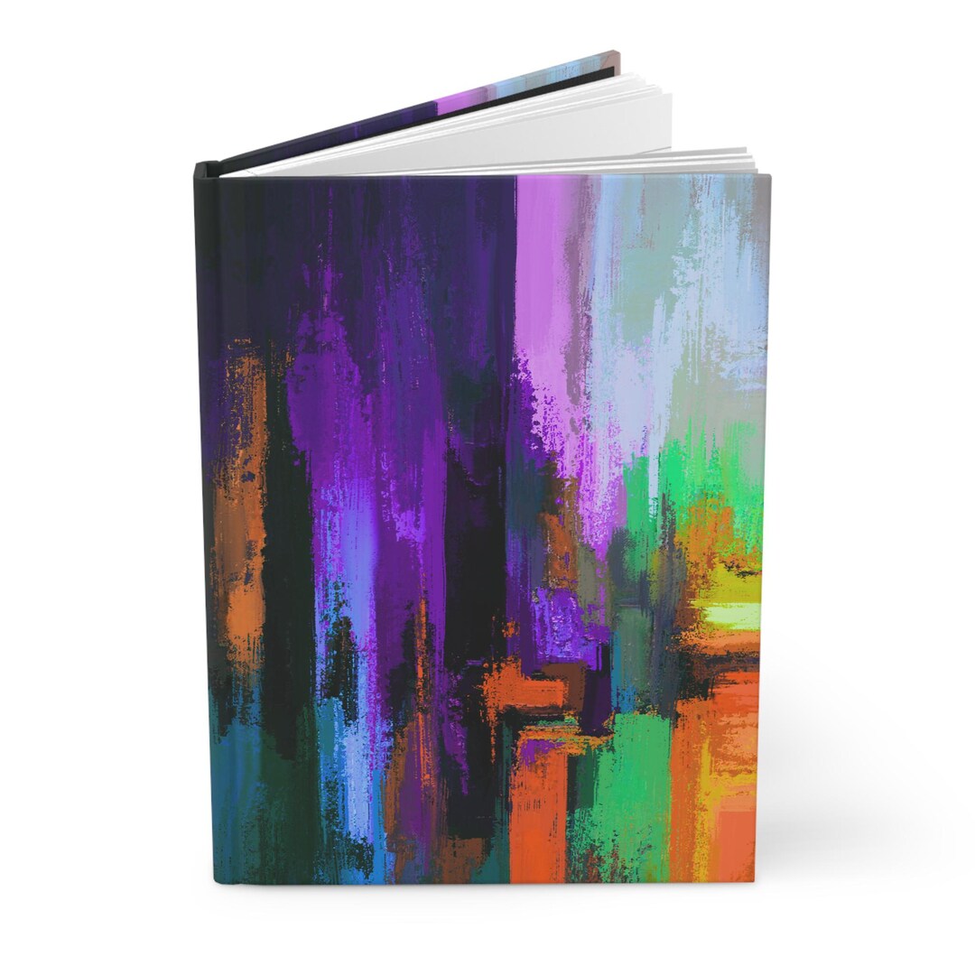 Vibrant Abstract Art Journal, 5.75