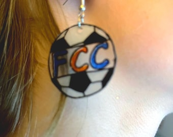 FCC Fußball Ohrringe