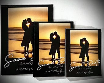 Save the Date Magnets | Wedding Favors | Custom Photo Magnets | Personalized Fridge Magnets | Save the Date