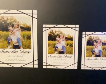 Save the Date Magnets | Wedding Favors | Custom Photo Magnets | Personalized Fridge Magnets | Save the Date