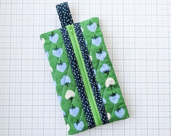 Molde de Bolsa Crosley em PDF || Molde de Bolsa para Lápis Acolchoada || Download do Molde Digital