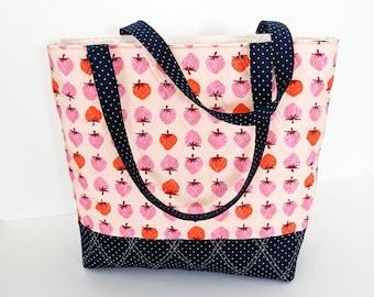 The Winslow Tote Pattern || Easy, Beginner Friendly, Quilted Bag Pattern || PDF Digital Download