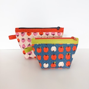 BOXED! Zipper Pouch Pattern - Free Pattern in 2 Sizes