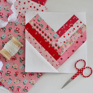 Foundation Paper Piecing Sew Along + Free Heart Block Pattern - Center  Street Quilts