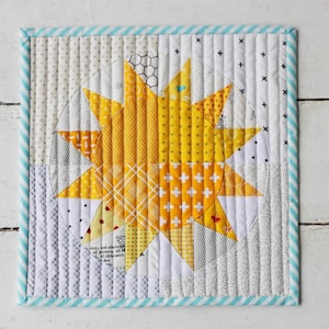 You Are My Sunshine Mini Quilt Pattern (PDF Download)