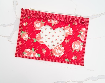 PDF Juliet Pouch Pattern || Digital Download Quilted Zipper Pouch