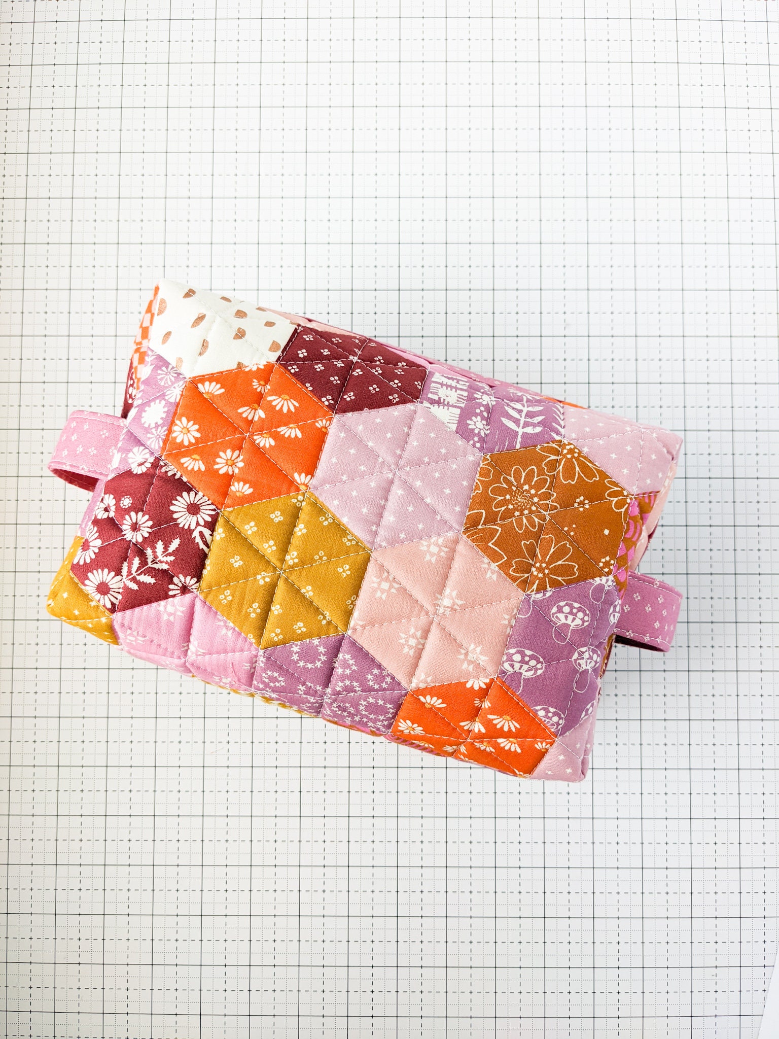 The Holland Pouch Pattern Quilted Boxy Pouch Pattern PDF Etsy México