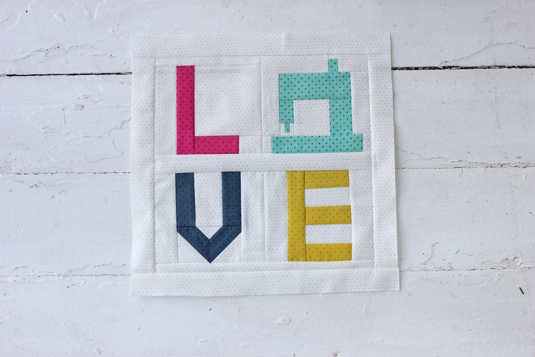 Sew in Love PDF Mini Quilt Pattern - Etsy