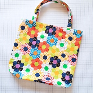 PDF Omni Tote Pattern || Digital Download Beginner Friendly Simple Tote Sewing Pattern || Three Sizes Included