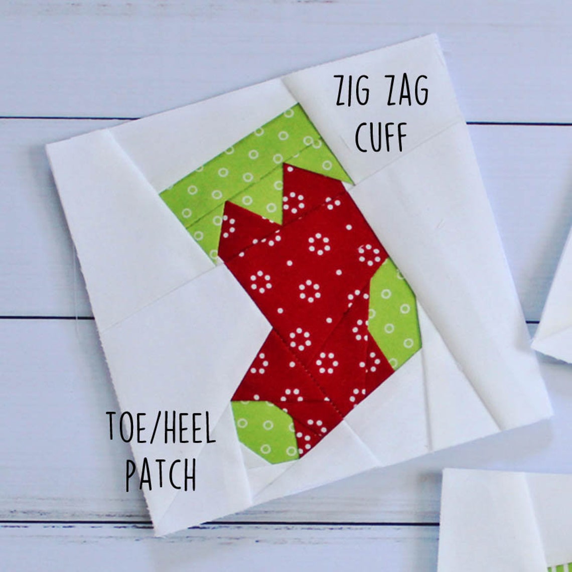 Stocking Foundation Paper Pieced Digital Pattern With Mix and Match ...