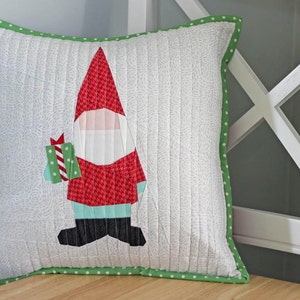 Christmas Gnome Foundation Paper Pieced (FPP) Digital Pattern