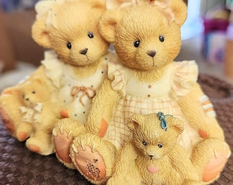 Figurine Cherished Teddies ALLISON & ALEXANDRIA