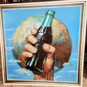 1993 Coca Cola Sign - Etsy