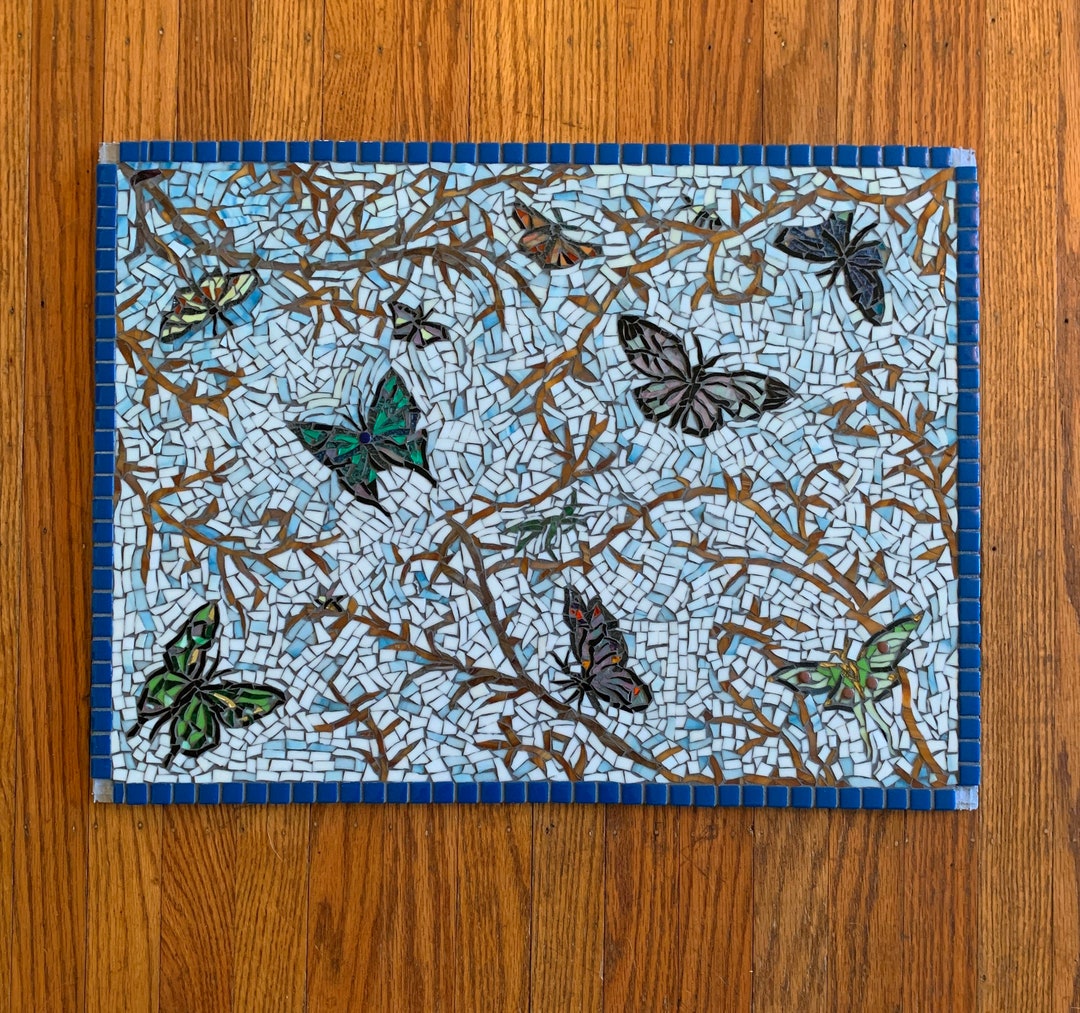Custom Kitchen Mosaic Backsplash Inset - Custom Designed - 3 Square ...