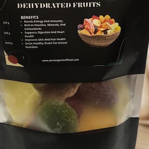Wholesome Dehydrated Fruit Mix, Energy Boost (1 Kg)