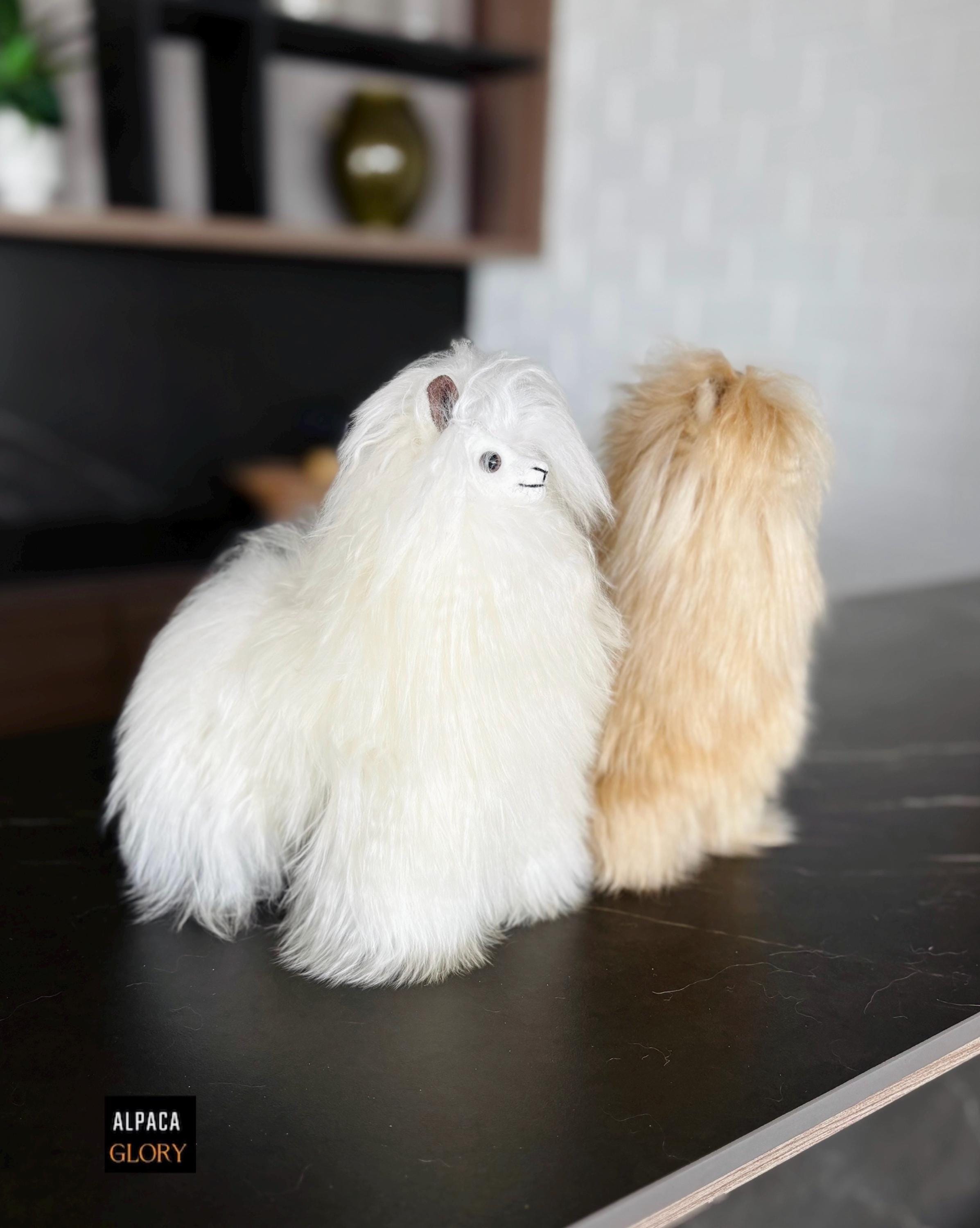 SUPER SOFT 天然100% スリのベビーアルパカ毛皮のぬいぐるみ SUPER SOFT 天然100% スリのベビーアルパカ毛皮のぬいぐるみ 【公式通販】