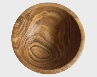 Grand saladier en bois