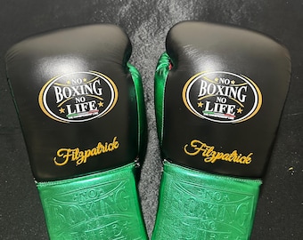 Spezialanfertigung Boxhandschuhe – Personalisierte Boxhandschuhe – Boxing Set mit Kopfbedeckung & Tiefschutz – Individuell angefertigte Boxhandschuhe – Sparrings-Ausrüstung – Profiboxen