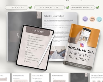 Social Media Marketing Blueprint | Digitaler Ratgeber für Wachstum | Marketing-Tipps